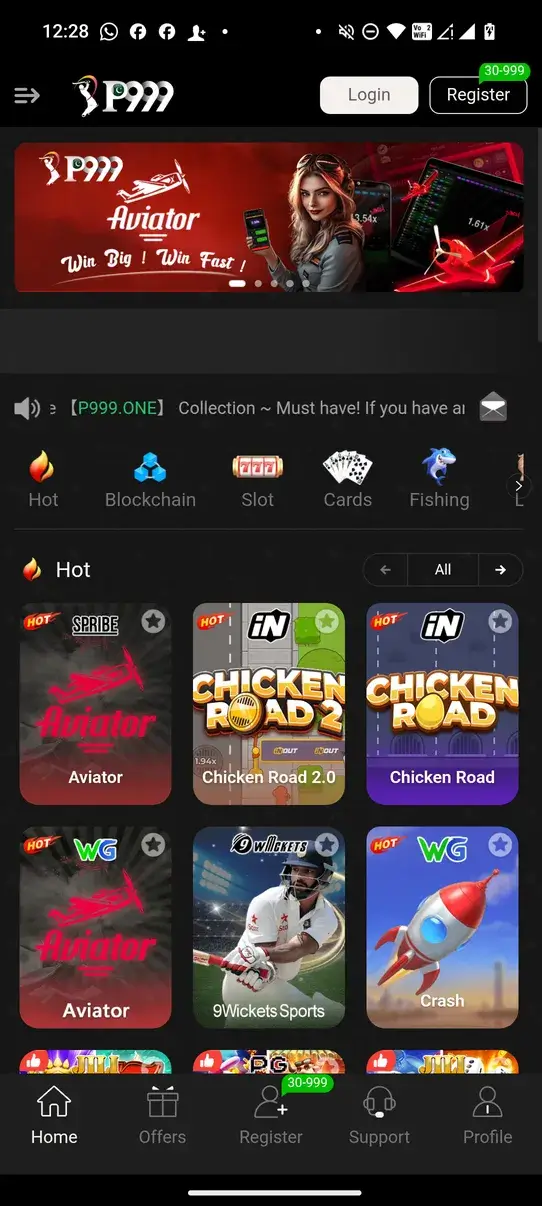 Screenshot P999 APK v1.4 - Game Kasino Online Seru di Android