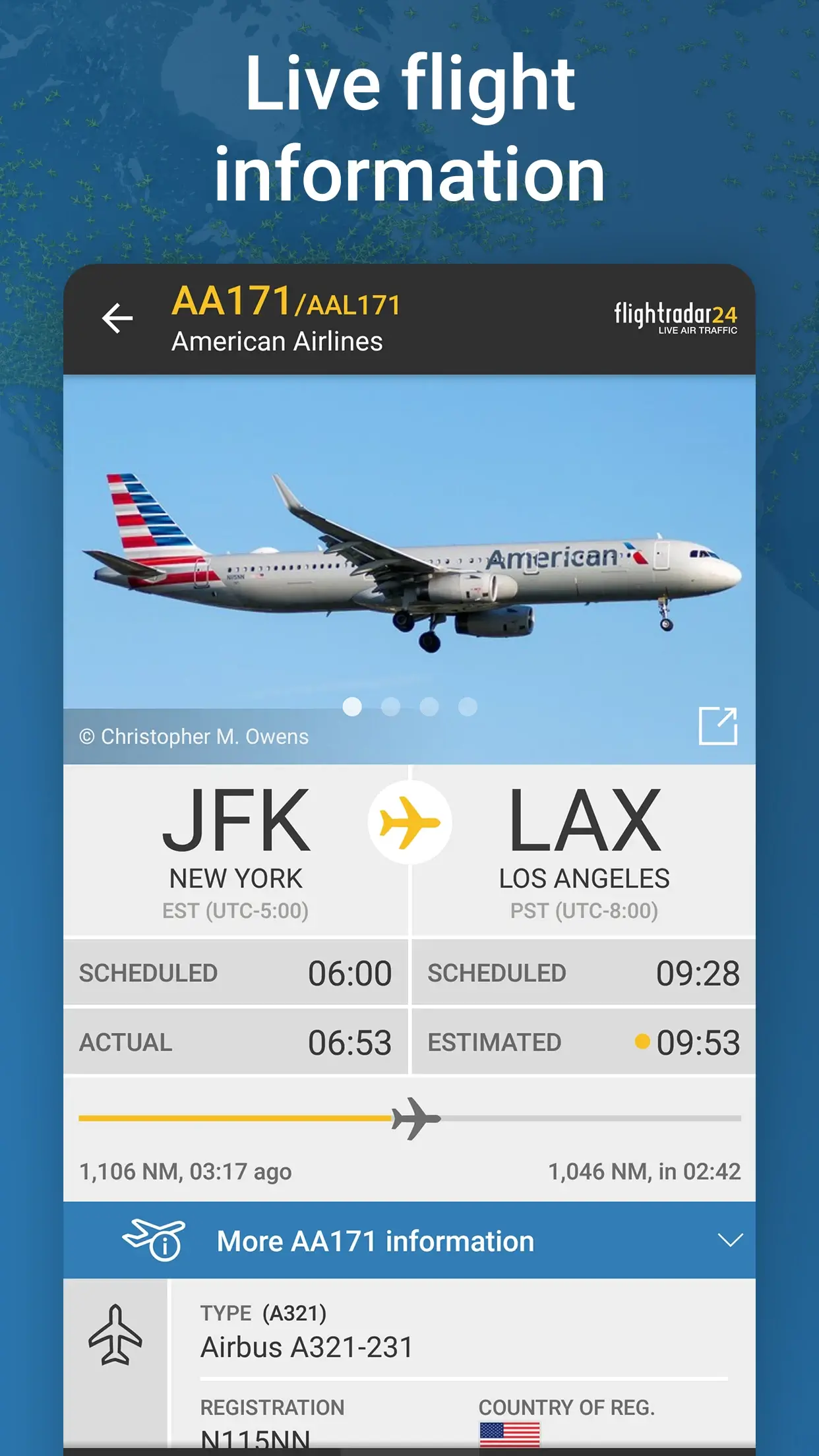 Screenshot Flightradar24 APK v10.21.0 untuk Pantau Penerbangan Real-Time