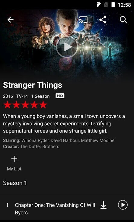 Screenshot Netflix APK
