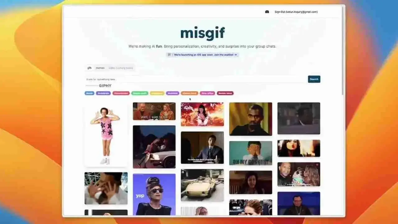 Screenshot Misgif APK 4.7