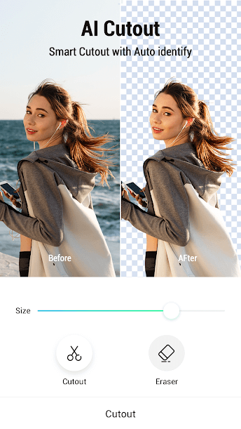 Screenshot PickU APK v4.0.1 untuk Edit Foto Android