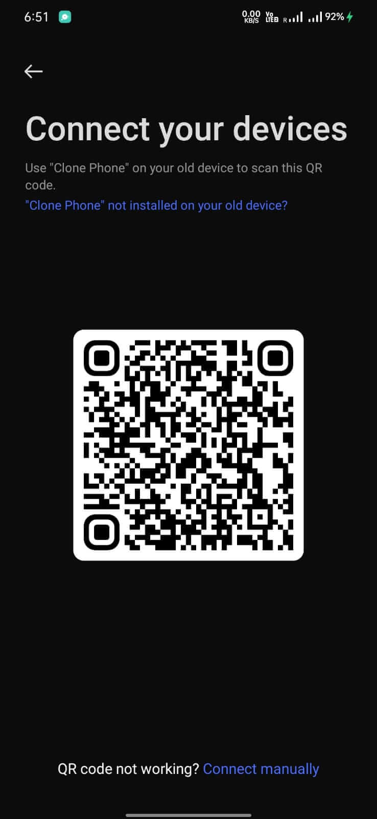 Screenshot OPPO Clone Phone APK