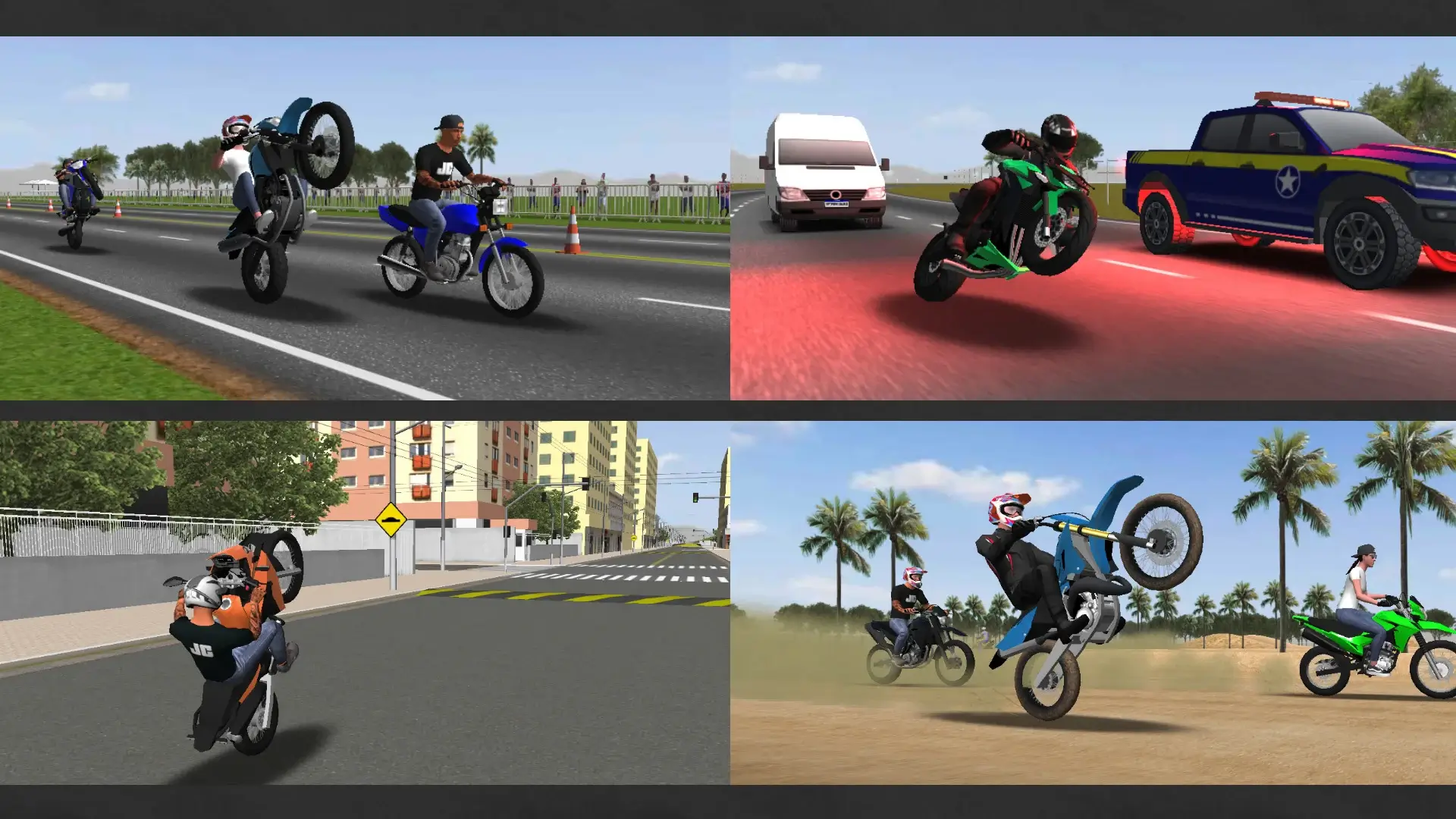 Screenshot Moto Wheelie 3D APK
