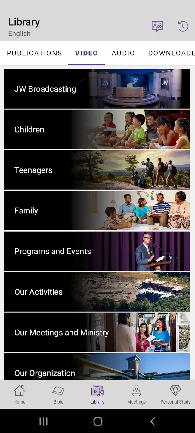 Screenshot JW Library APK v15.8