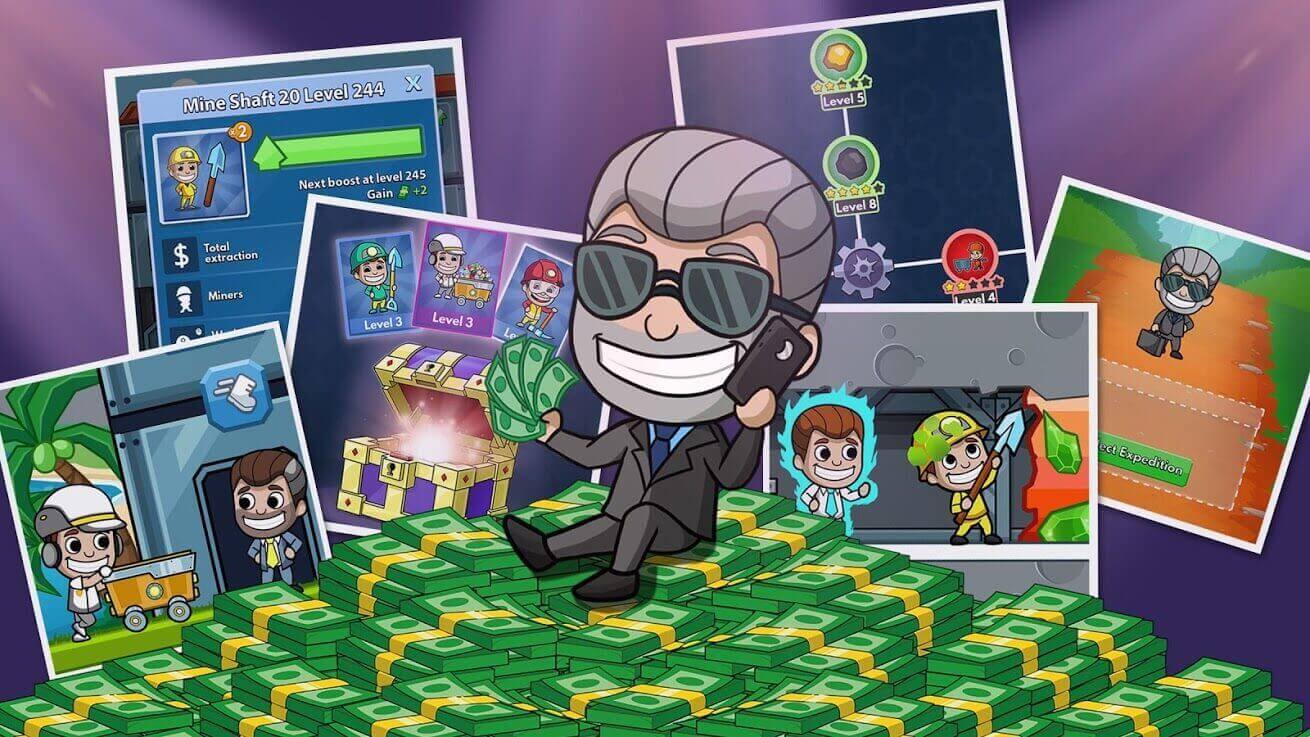 Screenshot Idle Miner Tycoon APK v5.52.0
