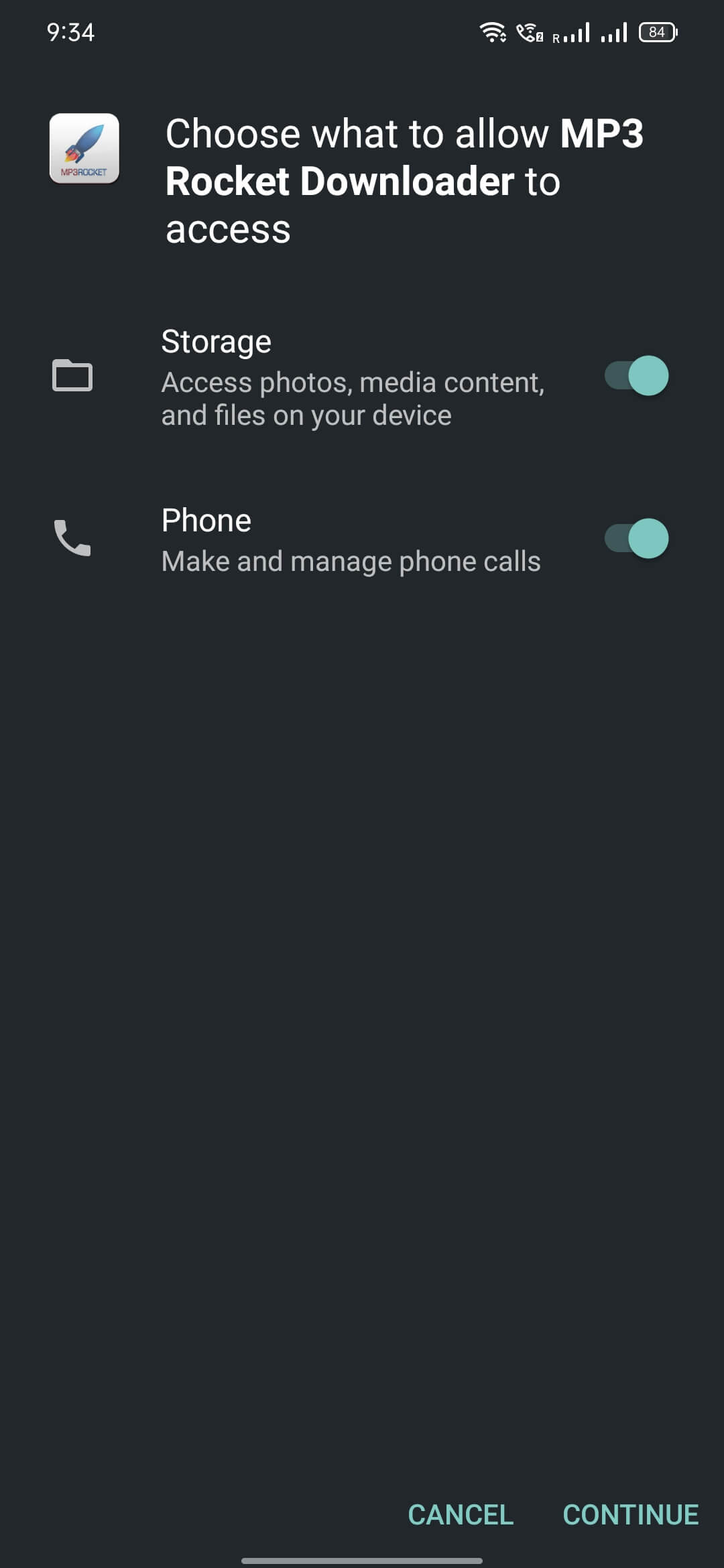 Screenshot MP3 Rocket APK v6.2.6