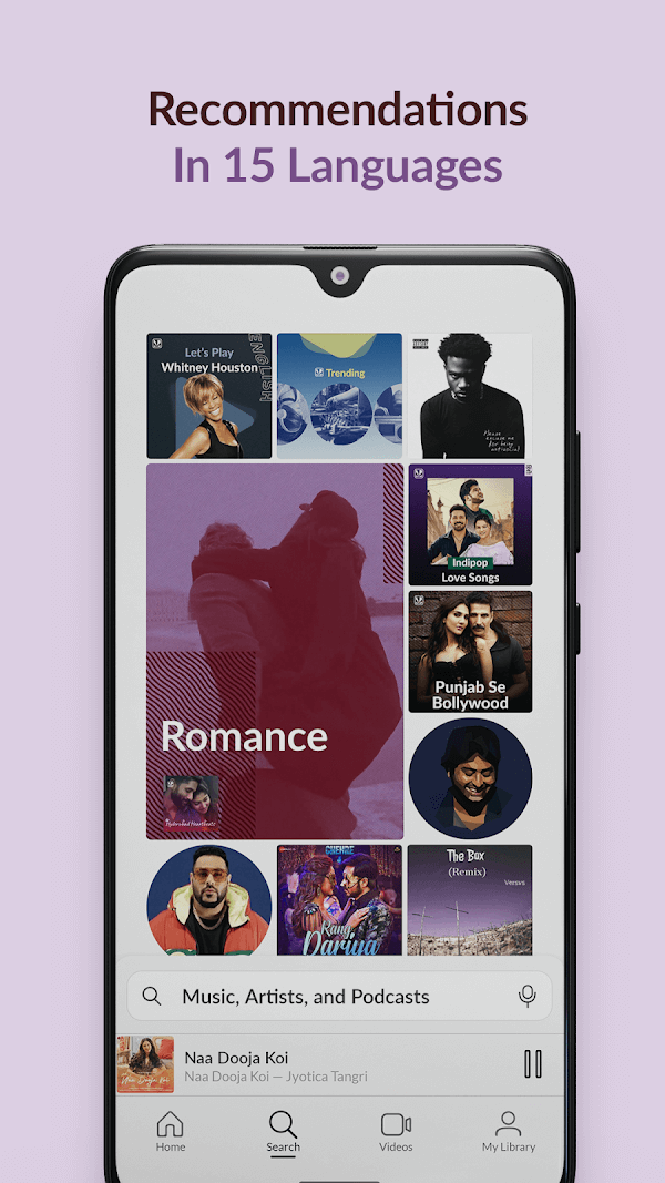 Screenshot JioSaavn APK Download v5.10.1