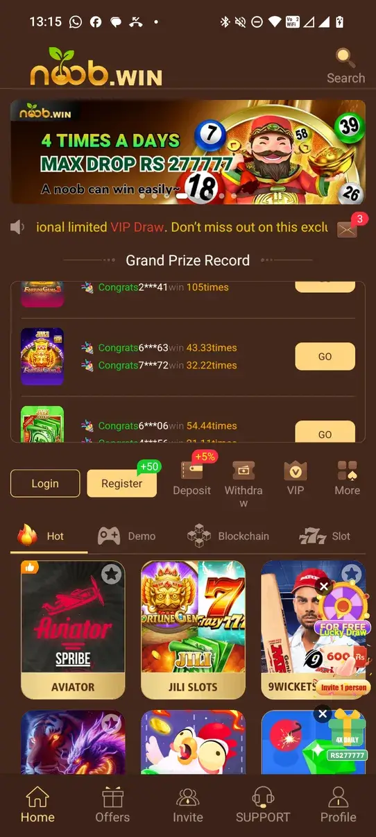 Screenshot Noob Win APK v1.4 untuk Android